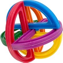 1028 Pk4 Brainy Bird Puzzles M&M Bird Toys colorful plastic many pieces small medium beak feet