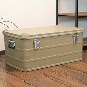 VASTLAND アルミコンテナ 50L ヴァストランド Amazon.co.jp: ヴァストランド VASTLAND アルミコンテナ 50L 板