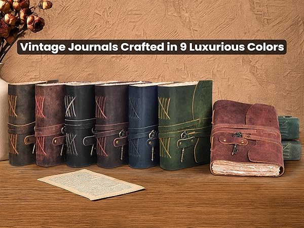 Amazon.com : LEATHER VILLAGE Vintage Leather Journal – 200