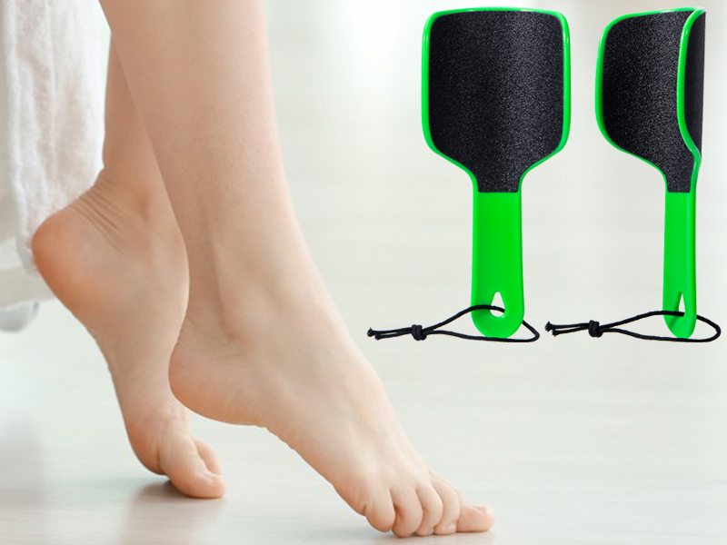 2 Packs Curved Double Sided Foot File Callus Remover for Feet