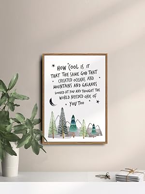 same God creation wall art