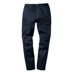 うえじ Jawin】 52502 ストレッチノータックカーゴパンツ [秋冬]※SLIM