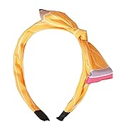 Back to School Headband for Women Yellow Headbands Pencil Hair Bands Hair Wear Cute Hair Accessor...