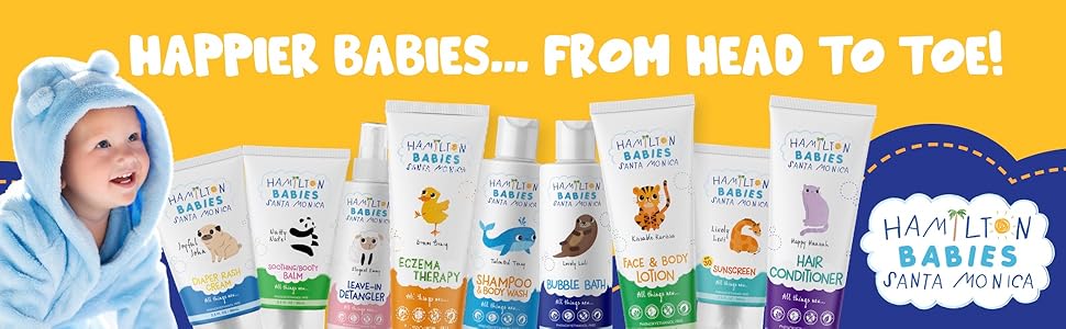 Hamilton Babies All Organic Products for Babies &amp; Kids from Head to Toe Lovely Luli Bubble Bath