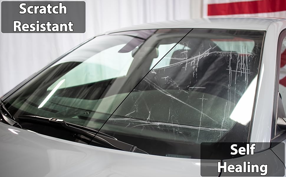 BOGAR TECH DESIGNS Precut Front Windshield Protection Film