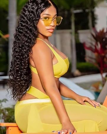 deep wave wig lace front wigs human hair  human hair wigs