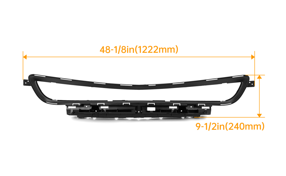 Amazon.com: Kojem Front Lower Grille Grill Trim Reinforcement Amazon.com: Kojem Front Lower Grille Grill Trim Reinforcement