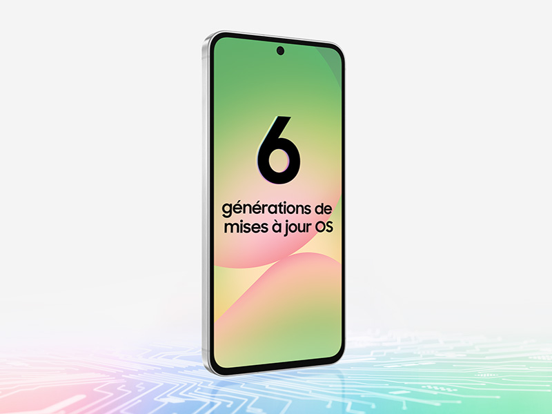 Mise à jour système sur 6 générations