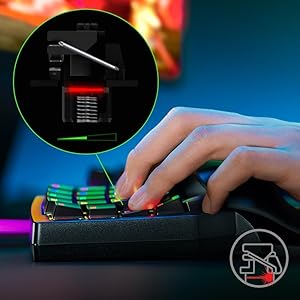 Razer Tartarus Pro - Pavé Numérique Gamer optiques