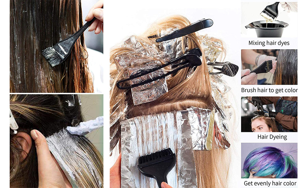 DIY Salon Hair Coloring Bleaching Tools Set