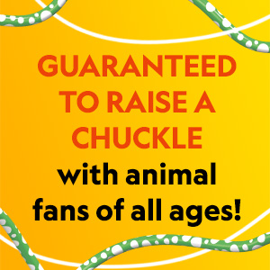 Guaranteed to raise a chuckle with animal fans of all ages!