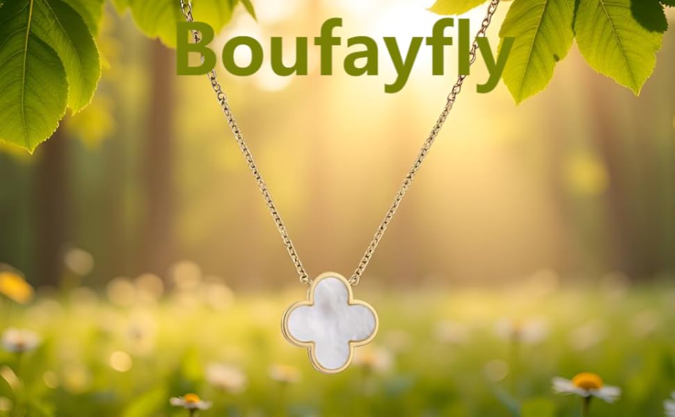 Clover Mother of Pearl Necklaces