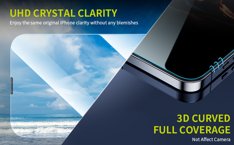 WSKEN Anti Blue Light Screen Protector for iPhone 14 pro