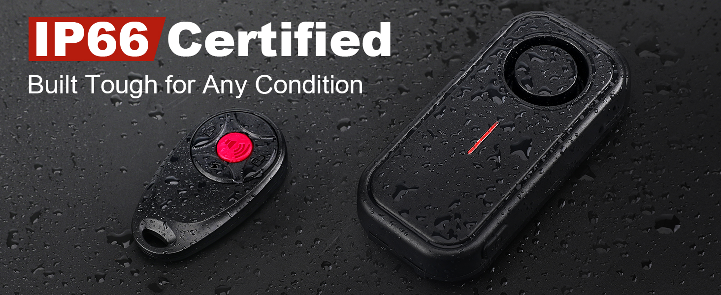 Bike Alarm with Remote