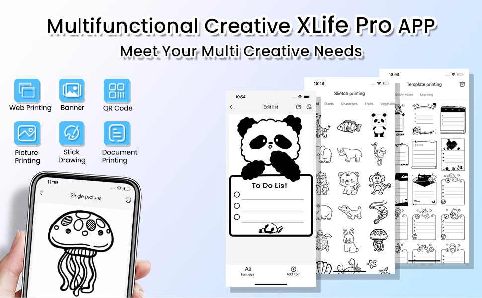 tiny printer,portable photo printer,portable thermal printer,inkless portable printer