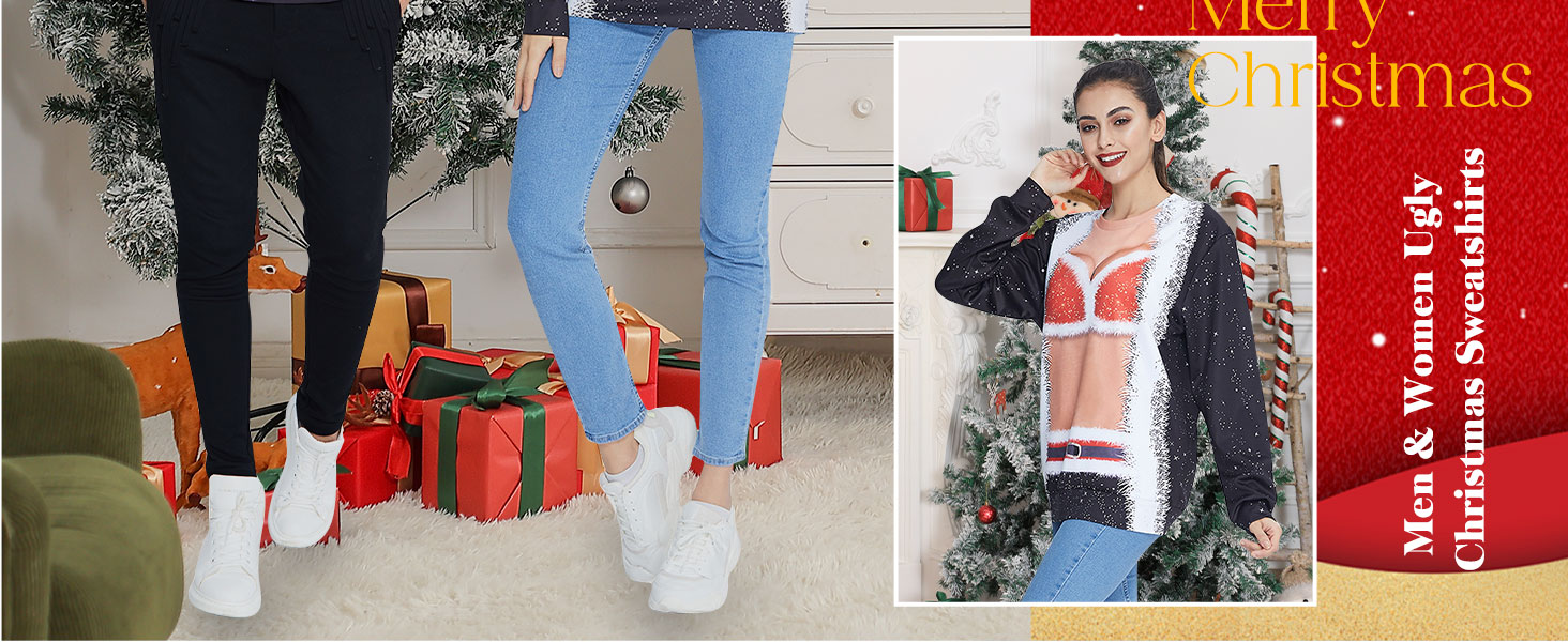 Ugly Christmas Sweatshirts Men