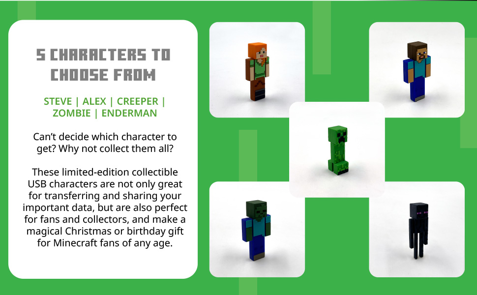 Minecraft Collector's Edition USB 2.0 Drive 32GB - Alex: USB