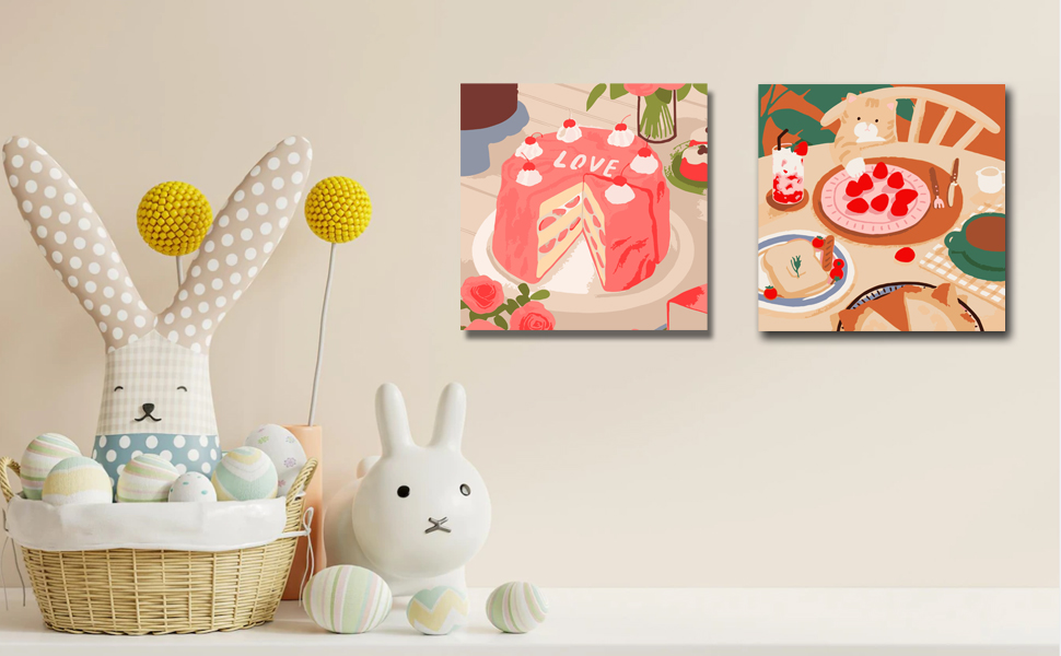 cupmod 2 Framed Paint by Numbers for Adults Kids Beginner