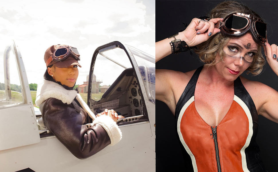 Gafas de aviador vintage