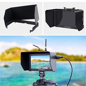 Amazon | FEELWORLD FT6+FR6 5.5インチワイヤレスビデオ送信DSLR