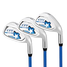 KVV Junior Golf Club Set 11-13 Years Old(Blue) Irons S#, 7#,9#