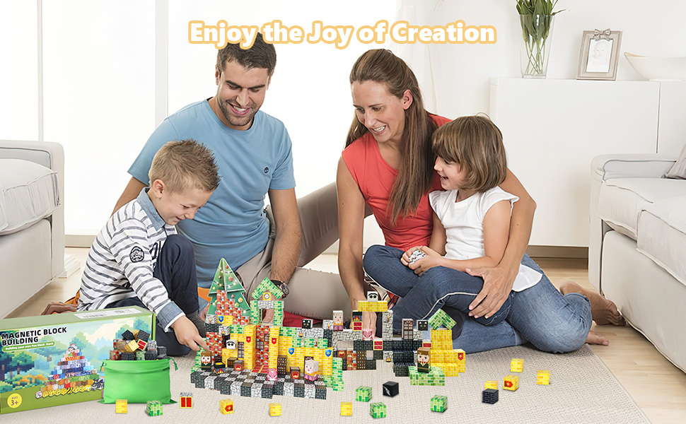 Kieacos Magnetic Blocks, 100PCS Game-Based Magnetic Building Tiles for Kids, Toddler STEM Toys Montessori Sensory Building Blocks for 3-5 6-8 9-12 Year Old Boys & Girls 19 Magnetic Tiles Building Blocks Toddler Toys