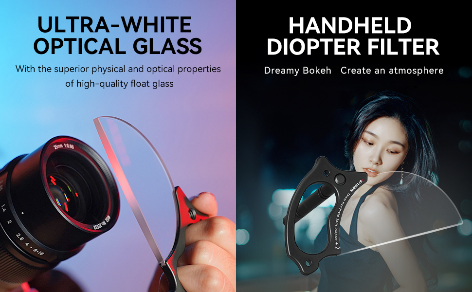 7artisans Handheld Split Diopter Lens Filter, Universal