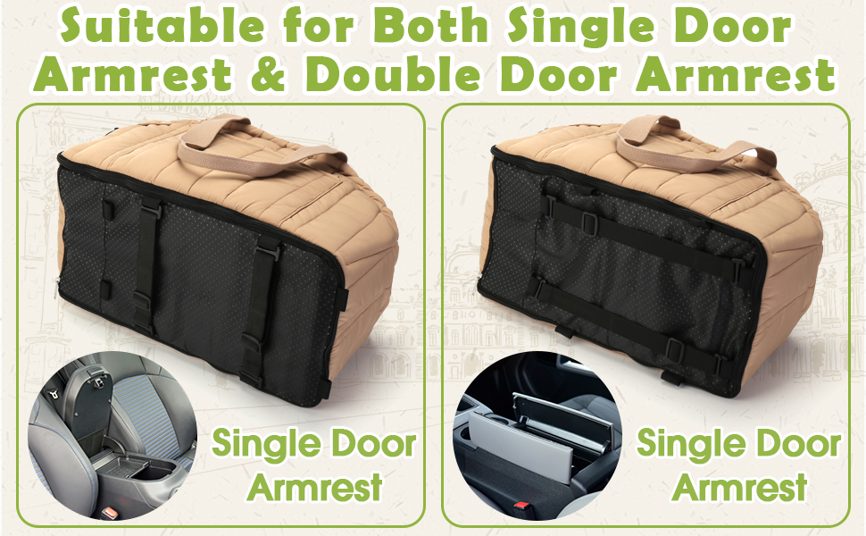 Suitable for Both Single Door Armrest & Double Door Armrest