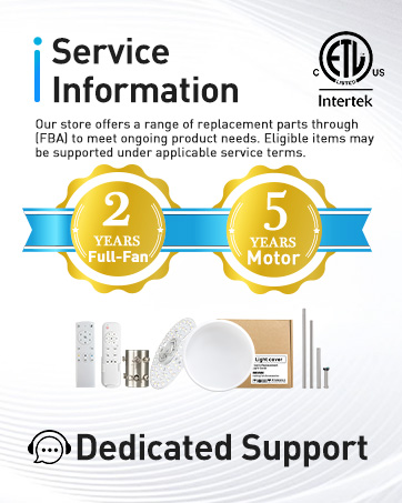 certificate ceiling fan with light