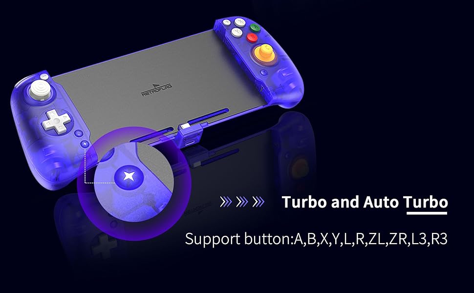 RetroFlag Switch Handheld Controller,Switch Split Pad Pro