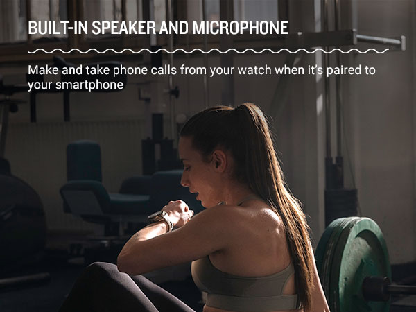 BUILT-IN SPEAKER AND MICROPHONE 