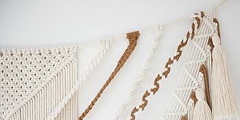 macrame wall hanging