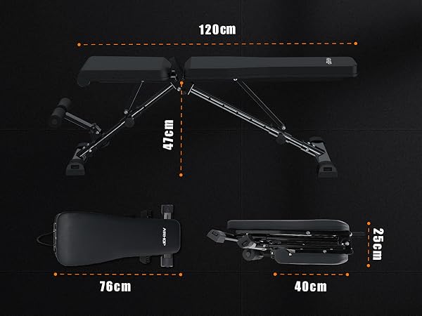 AIRHOP トレーニングベンチ　アップグレード版 Amazon.co.jp: AIRHOP アップグレード版 インクラインベンチ