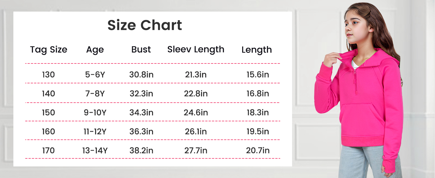 girls hoodies size 10-12 years