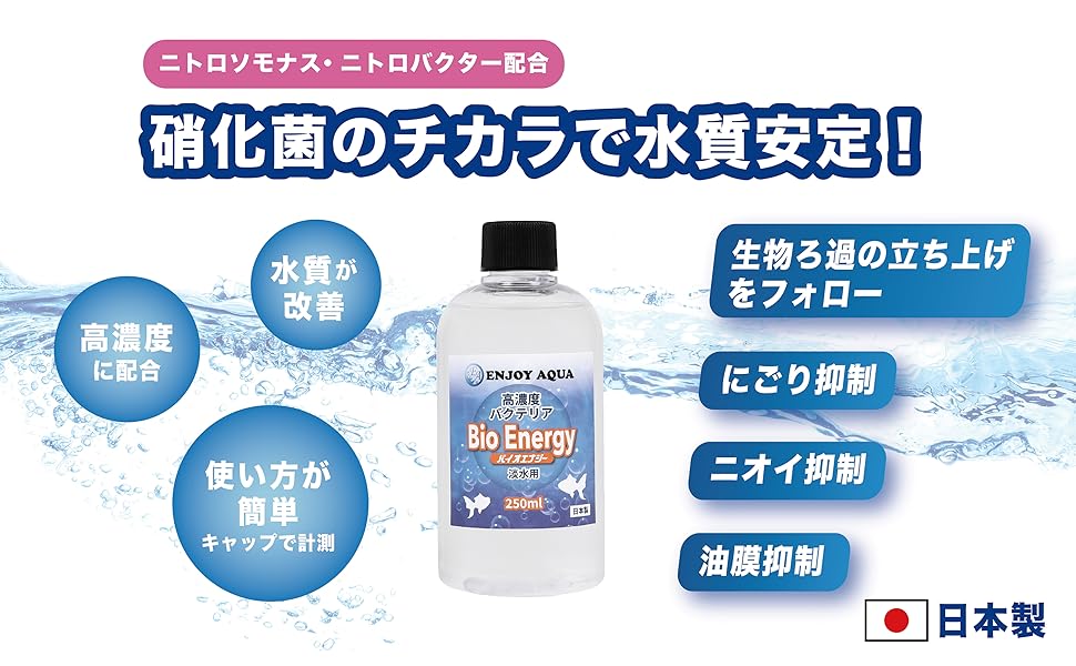 Amazon.co.jp: ［ENJOY AQUA］ 魚イキイキ きれいな水に！ 高