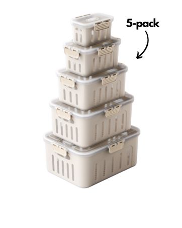 BPA-Free Microwave and Dishwasher Safe ContainersIndoor Outdoor Storage Solutions