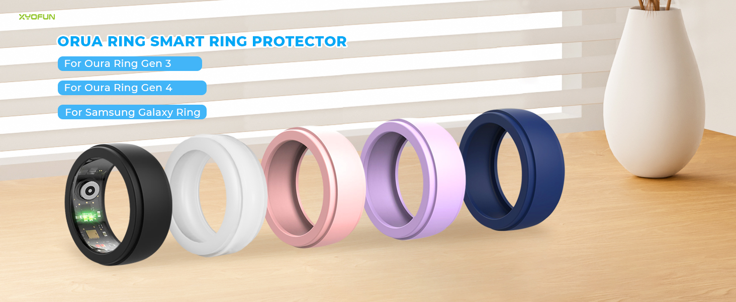 oura ring covers for women gen 4, oura ring protector, smart ring case, silicone ring cover