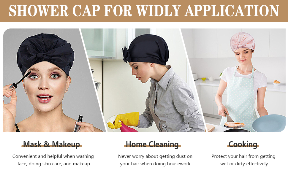Shower cap for Widly Application