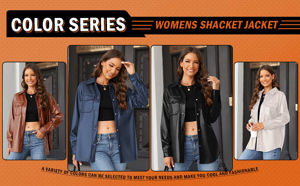 leather jacket women