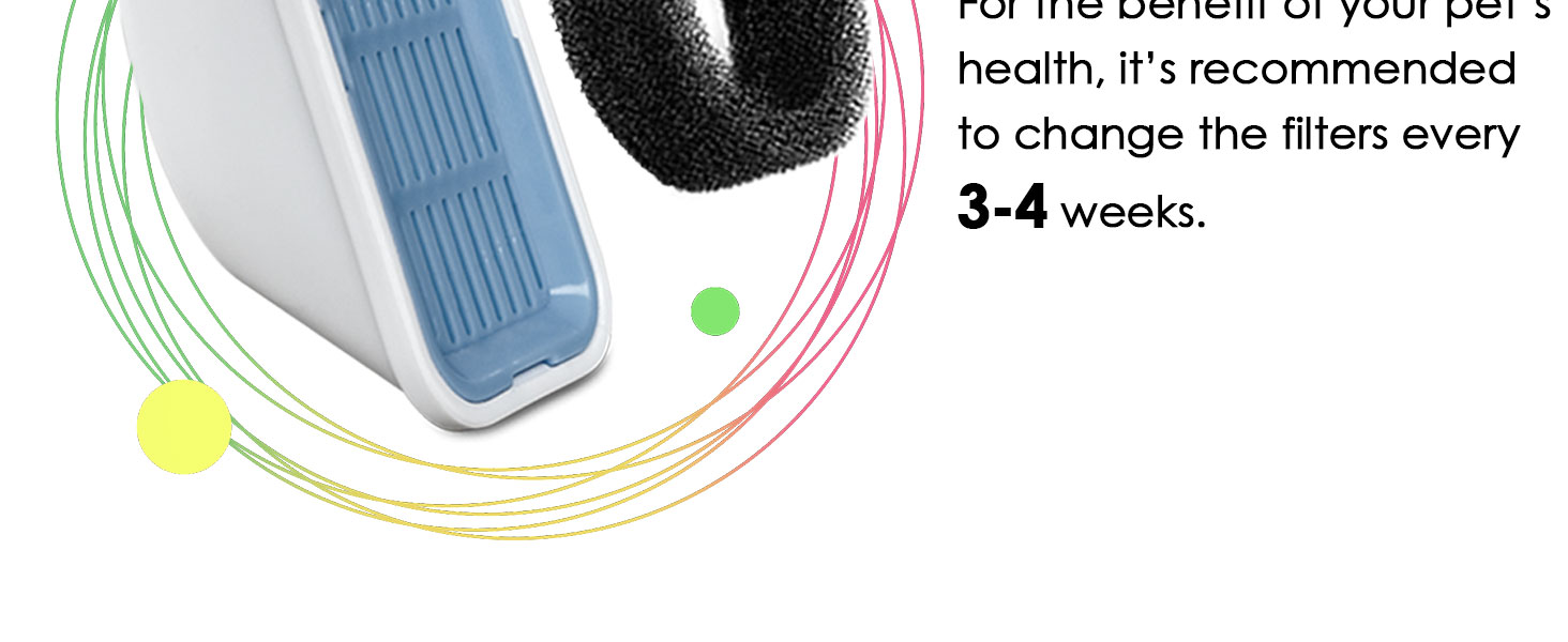 pektaco cat water filters