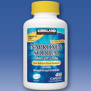 Kirkland Signature Naproxen Sodium 220 mg., 400 Caplets
