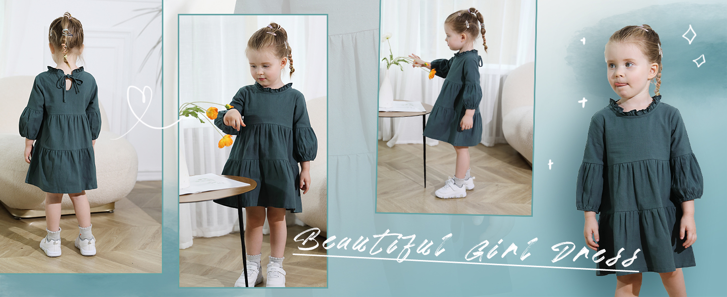 girl green dress