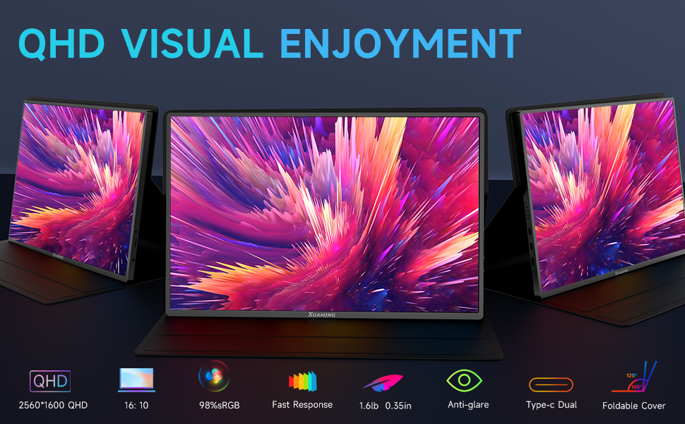 16inch portable monitor