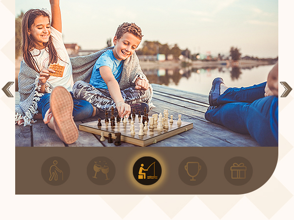 Chess Set | Wooden Magnetic Chess Board