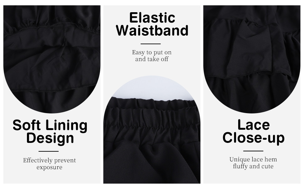 Lancry Black Mini Skirt,High Waisted Ruffle Skirt Black Skirt Short Skirts for Women,Black RARA Skirt Frilly Skirt y2k Skirt for Summer Autumn 13 black mini skirt ruffle skirt rara skirt black frilly skirt black rara skirt ruffle mini skirt