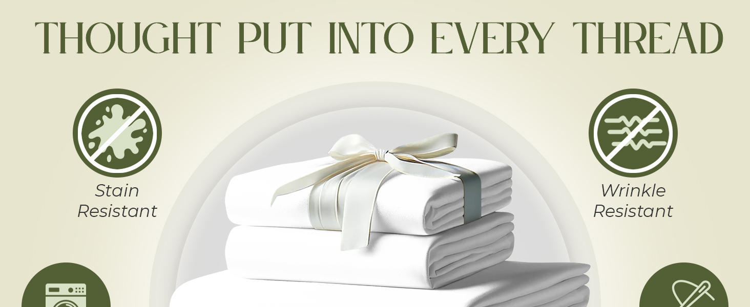 Stain Resistant Sheets
