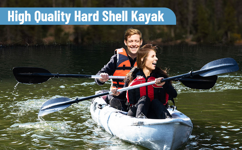Hard recreational kayak