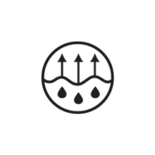 moisture wicking icon