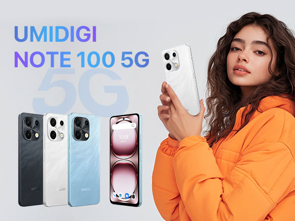 Amazon | UMIDIGI Note 100 5G スマホ 16GB+256GB/1TB拡張