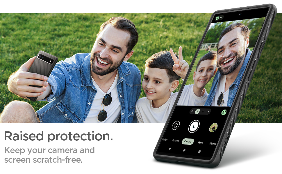 Spigen Liquid Air Designed for Pixel 6a Case (2022) Matte